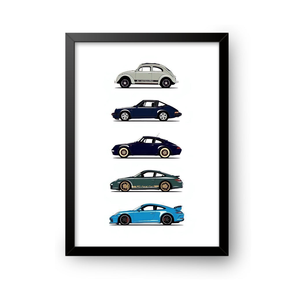 Porsche Car Evolution