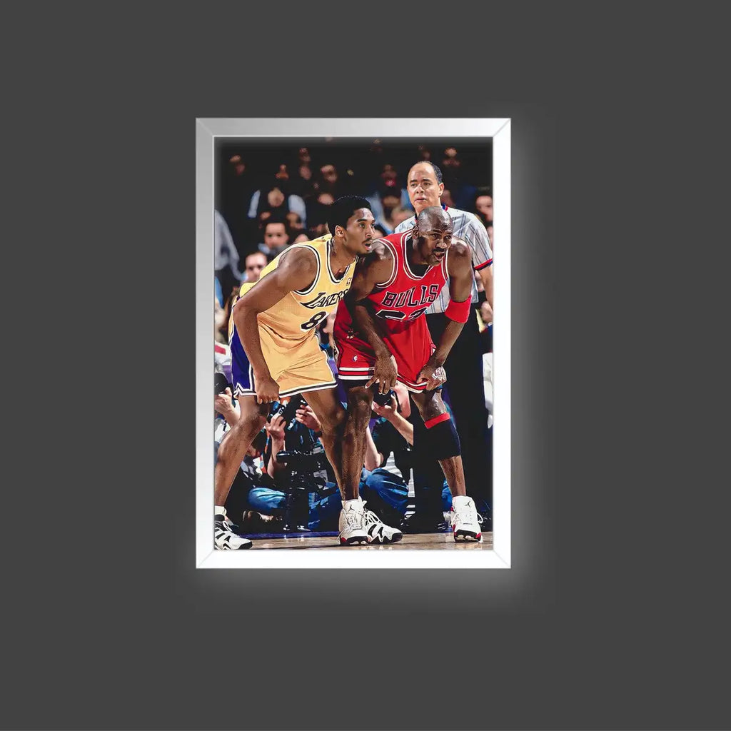 Kobe Bryant and Michael Jordan