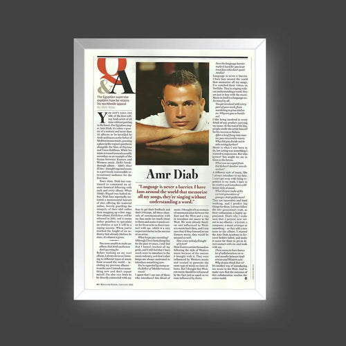Amr Diab Magazine