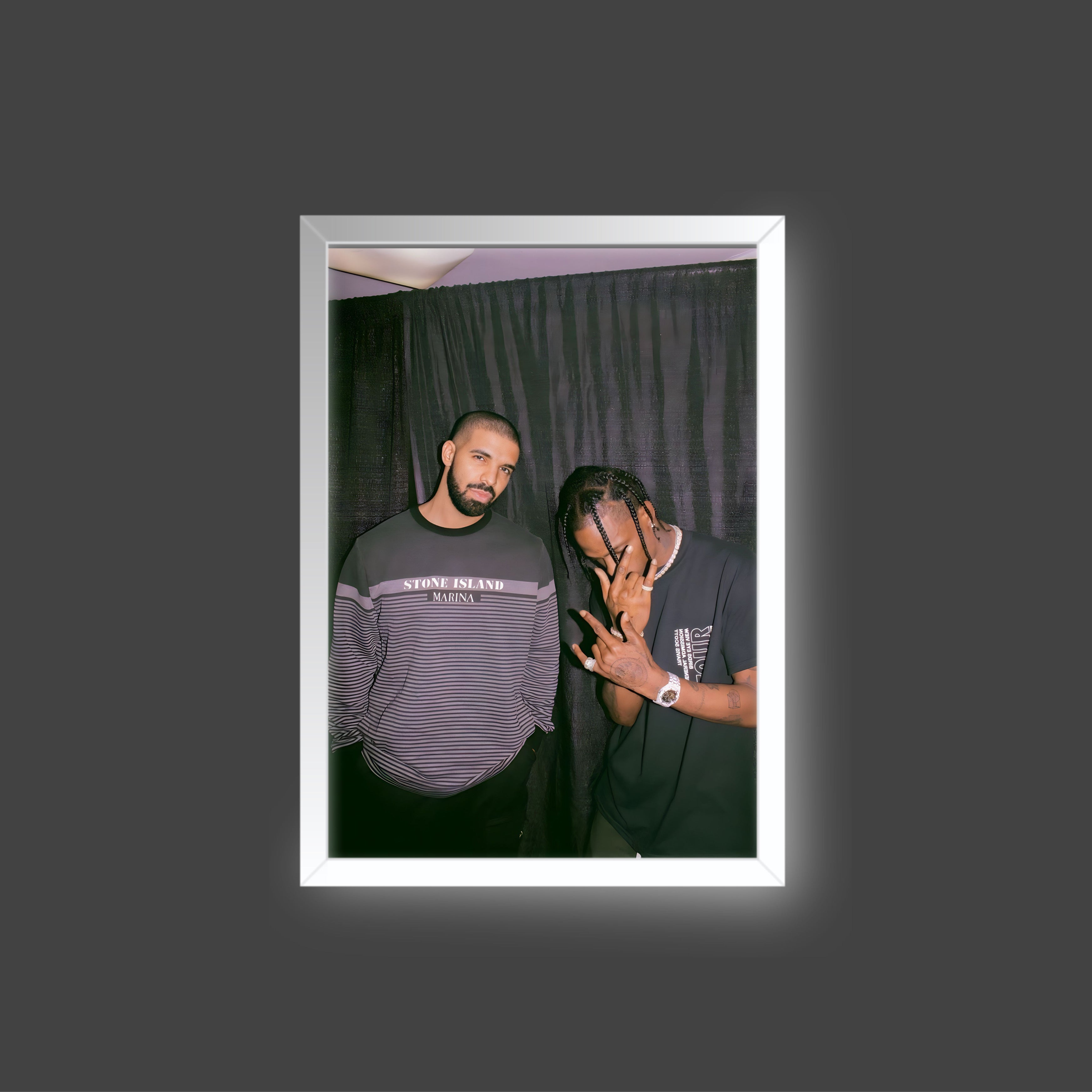Drake and Travis Scott